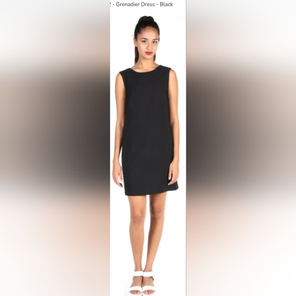 Birds Of North America "Grenadier"Sleeveless Little Black Dress Cutout Back Sz 4 - Picture 11 of 11